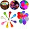 Light Up Balloons, 8 Colors Glow in the Dark Balloons, 40 Pack Glow Party Supplies, Perfect for Birthday, Easter Party and Wedding Decorations